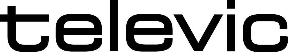televic logo zwart